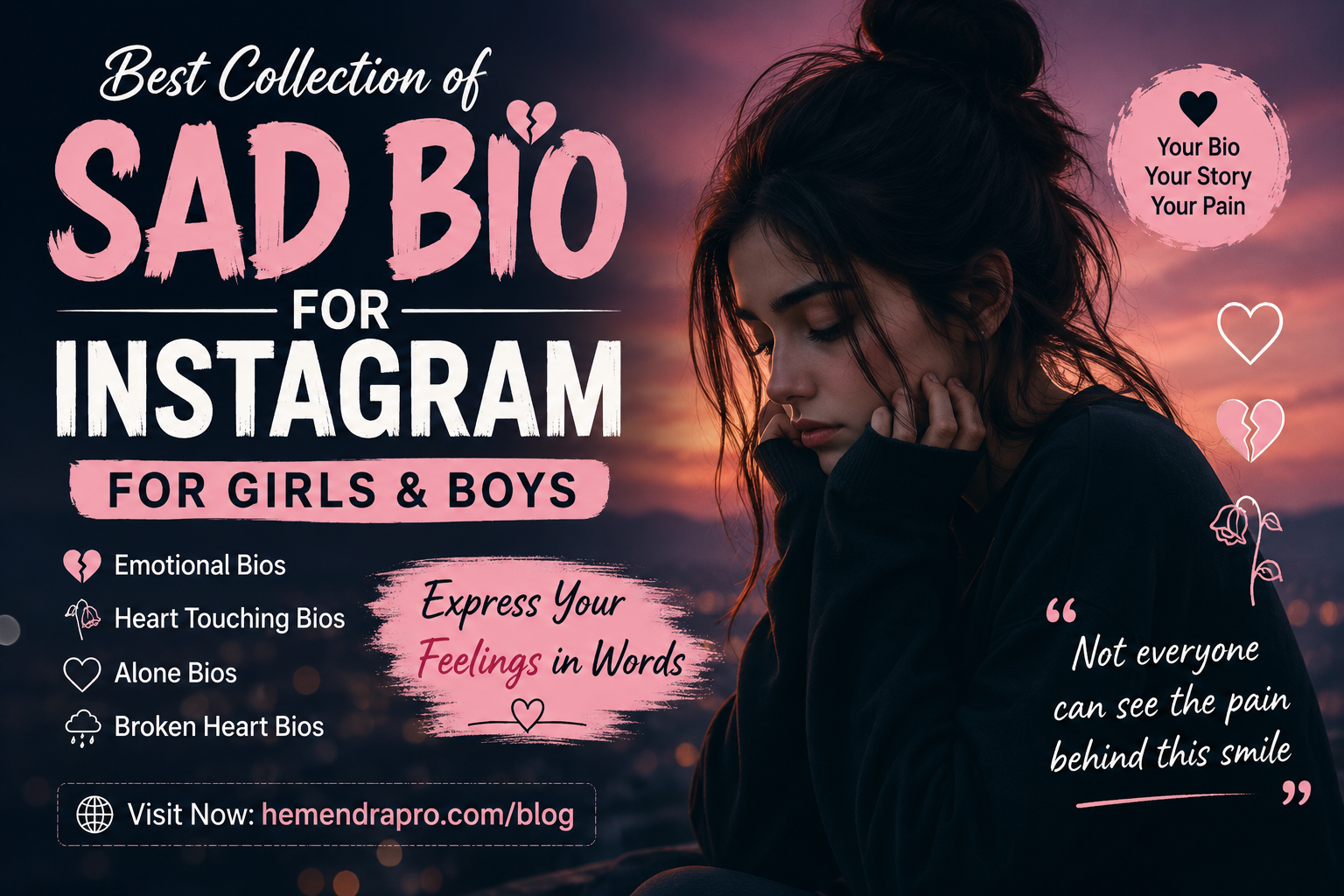 sad instagram bio